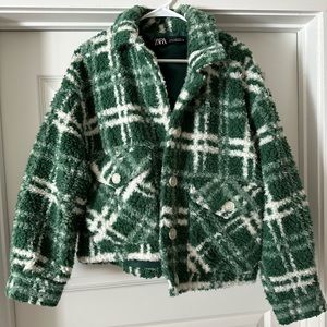 ZARA Fuzzy Jacket